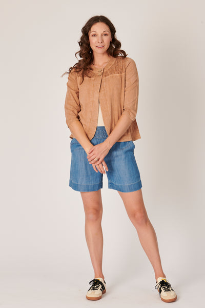 The LABoratory - Panel Jacket - Toffee - Womens Fashion