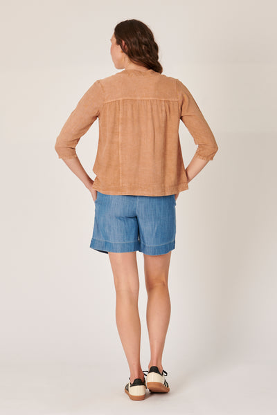 The LABoratory - Panel Jacket - Toffee - Womens Fashion