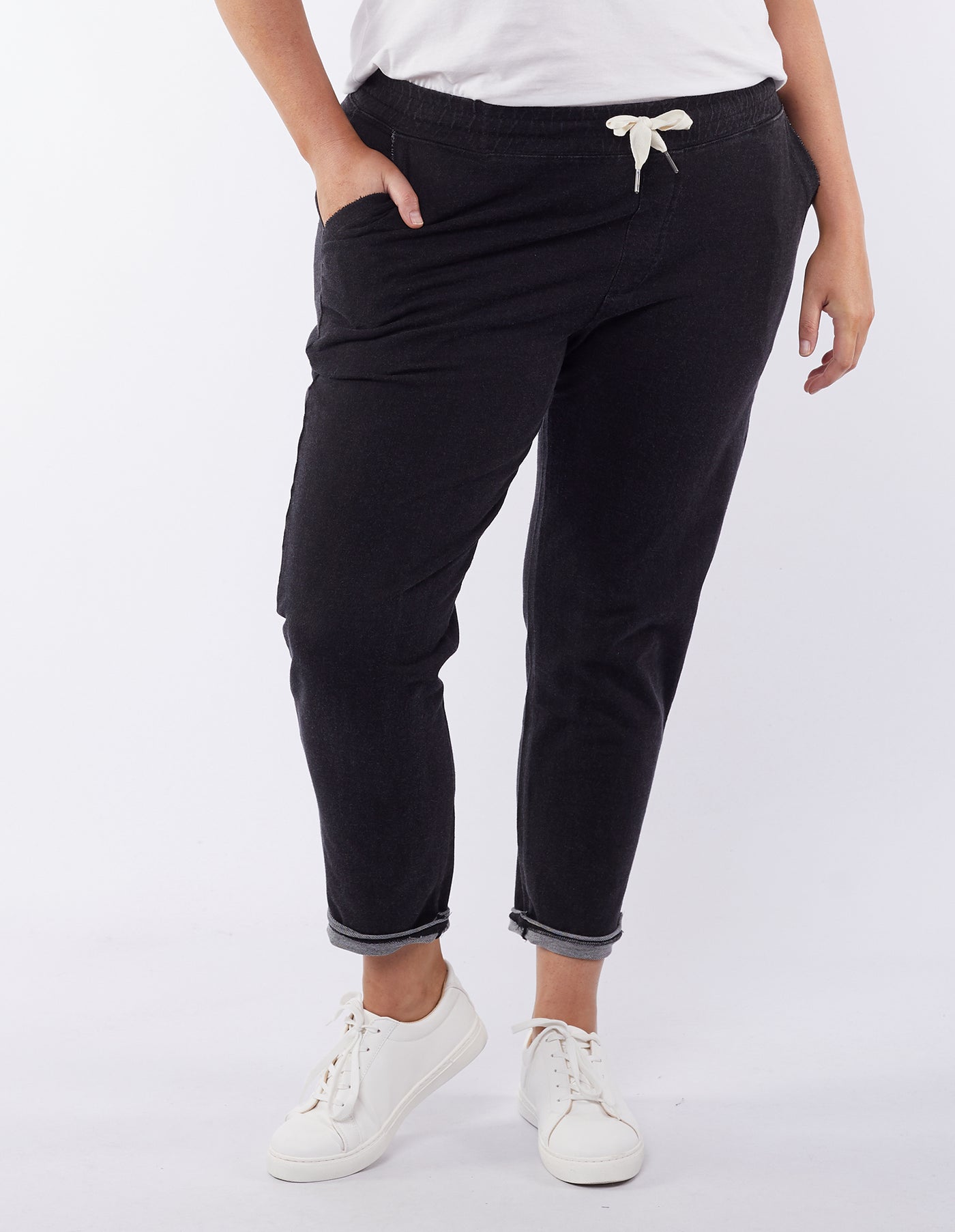 Elm - Rickety Pant - Black - Womens Fashion