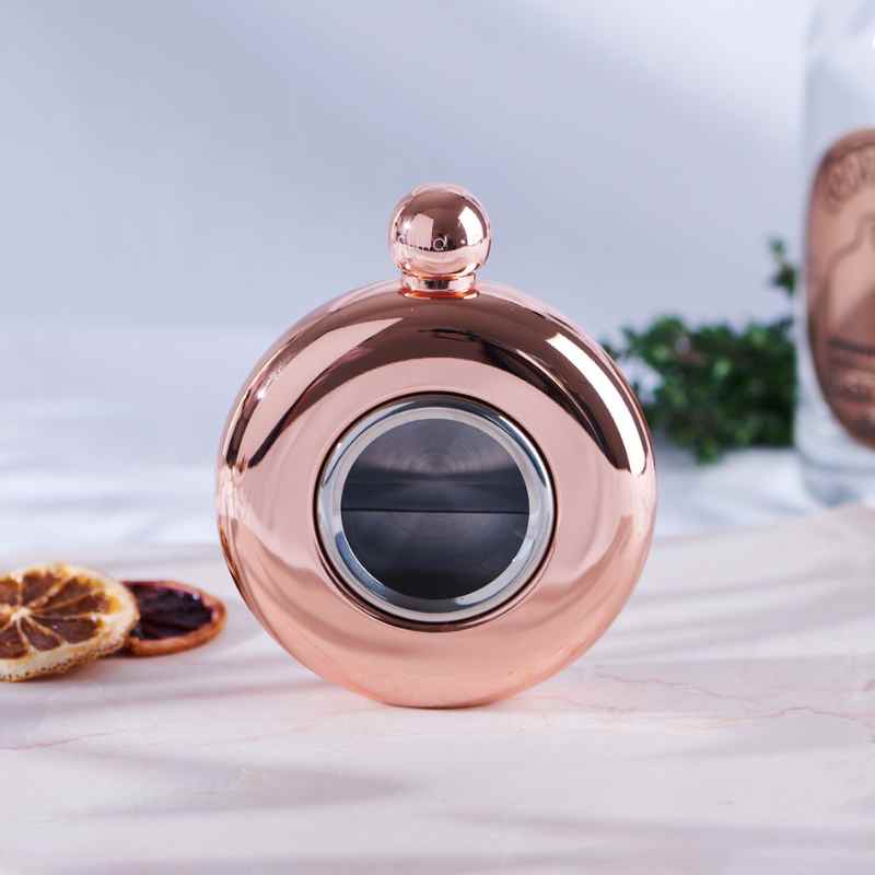 Copper Hip Flask