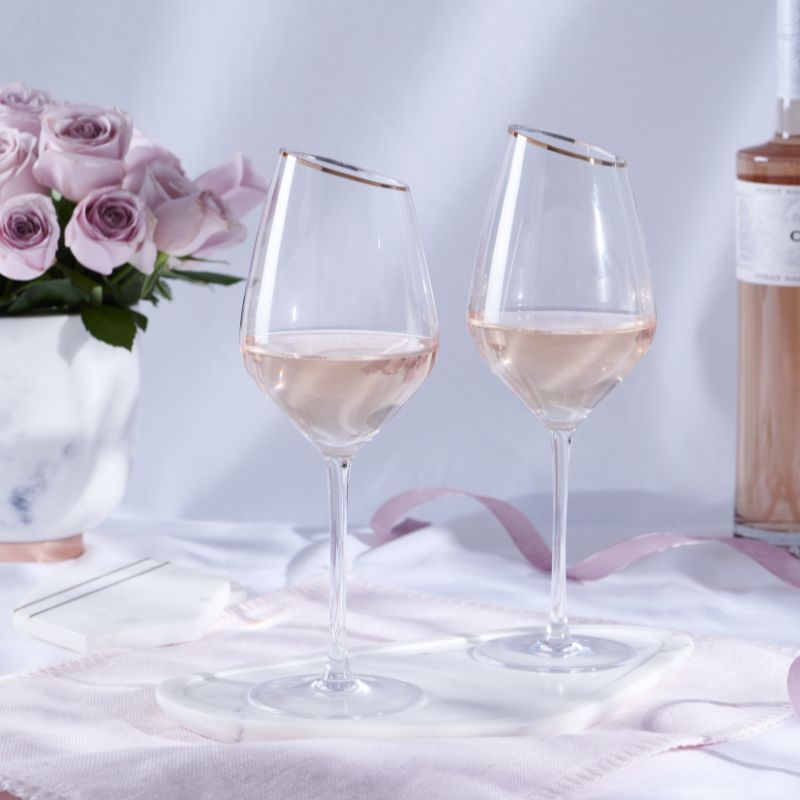 Elegance Stemmed Wine Glasses