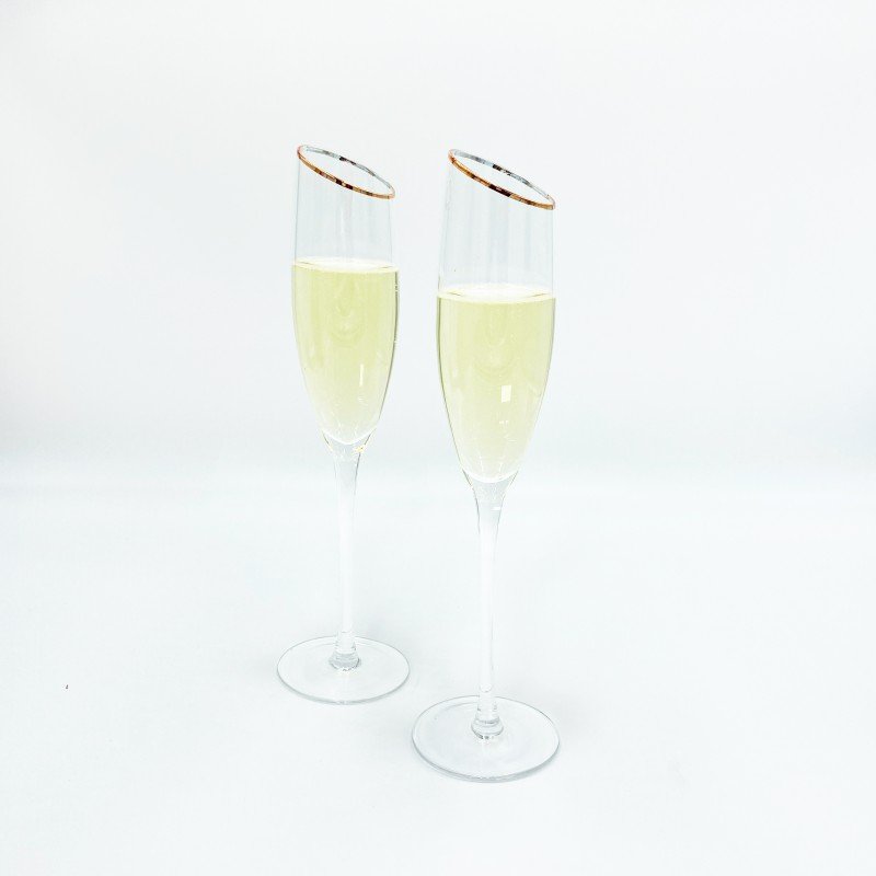 Elegance Stemmed Champagne Flutes