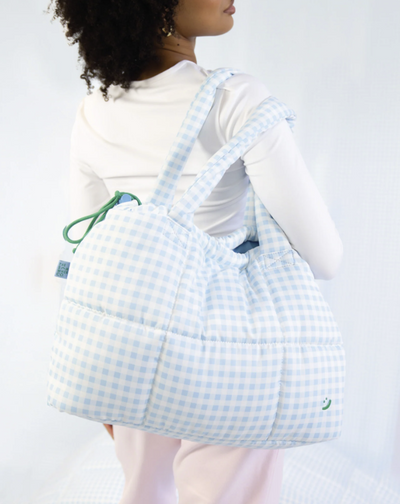 Blueberry Marshmallow Midi Tote