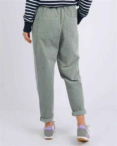 Elm - Dulcie Cord Pant - Ice - Womens Fashion