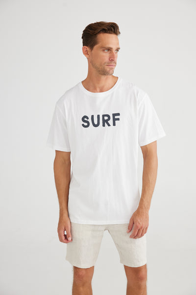 SURF TEE - WHITE