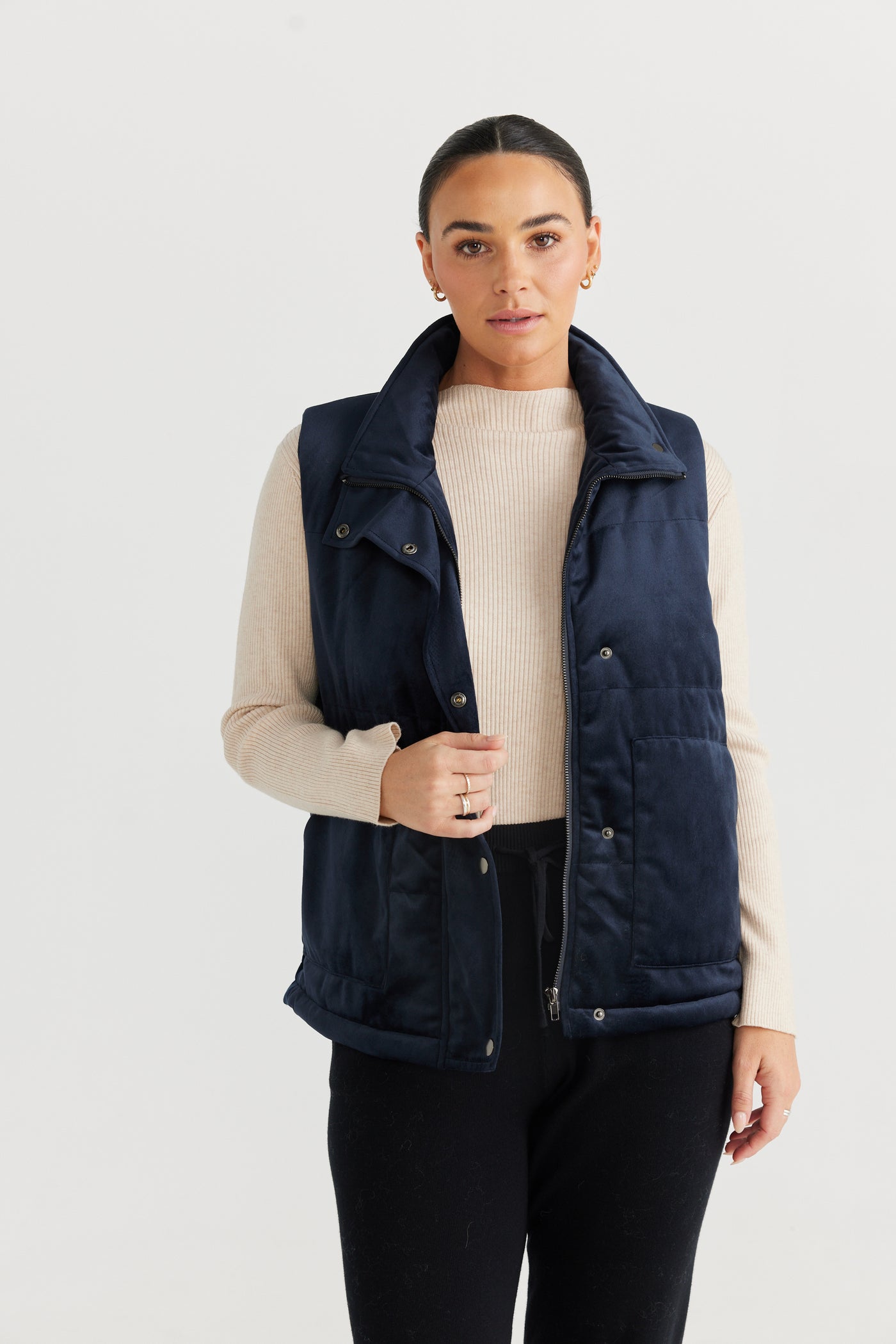 Elmhurst Vest | Navy