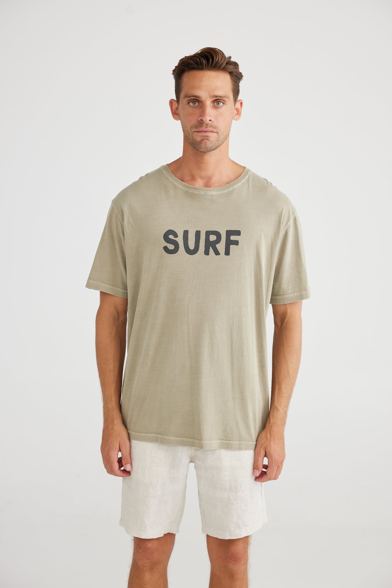 SURF TEE - KHAKI