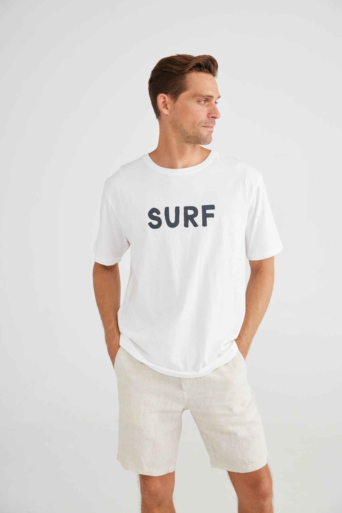 SURF TEE - WHITE