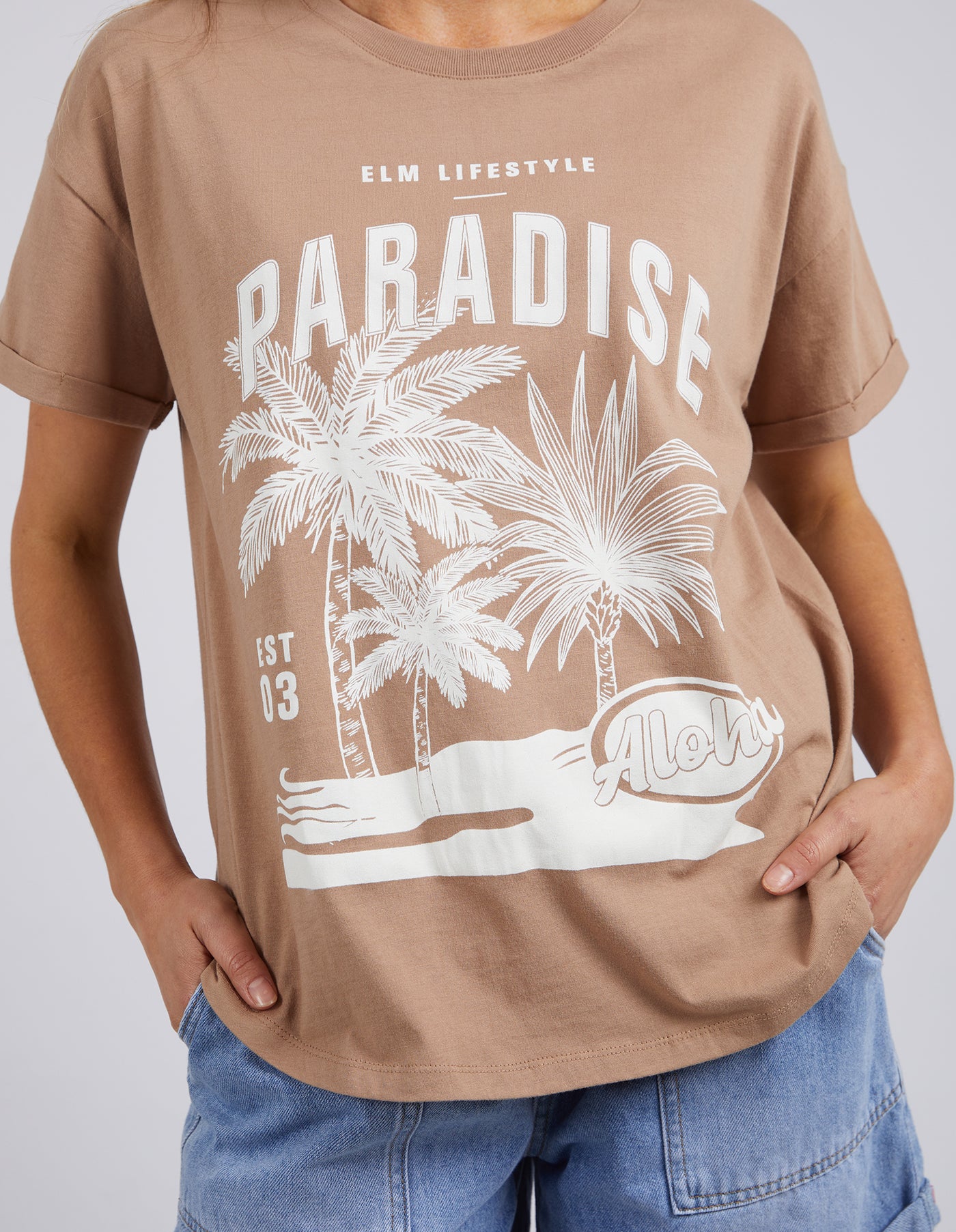 Elm - Paradise Tee - Womens Fashion