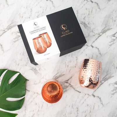 Copper Stemless Glasses