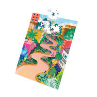 1000 pc Wall Puzzle - Lombard Street