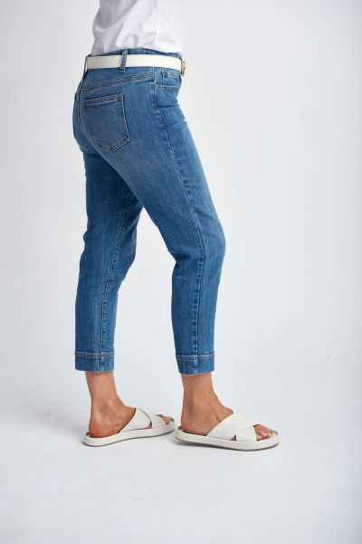 Goondiwindi Cotton - Denim Cropped Jean - Light Blue - Womens Fashion