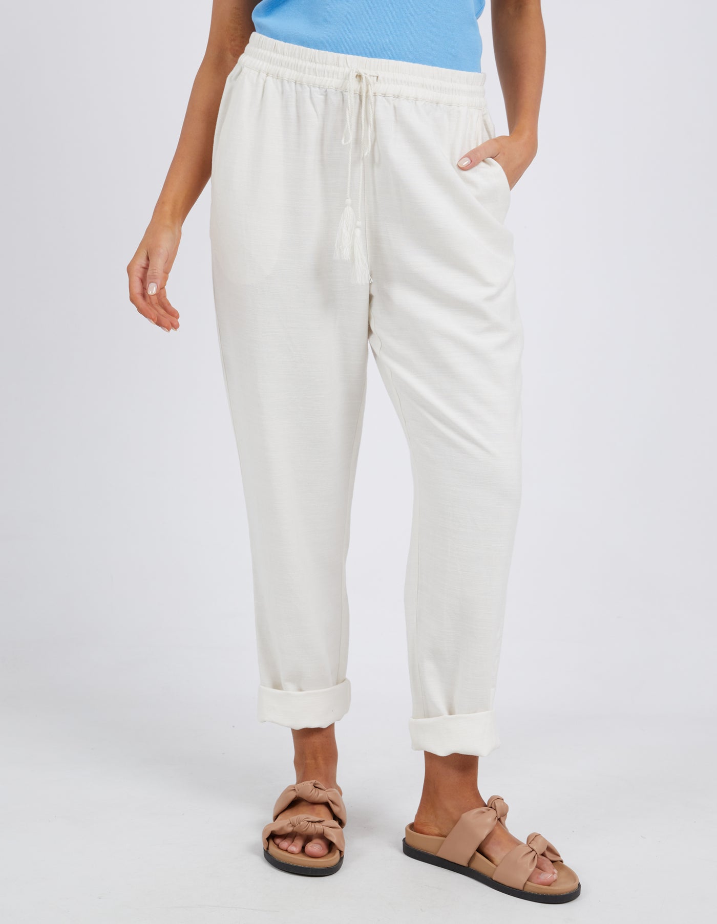 Clem Relaxed Pant - Toasted Coconut