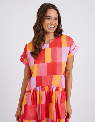 Soleil Check Dress