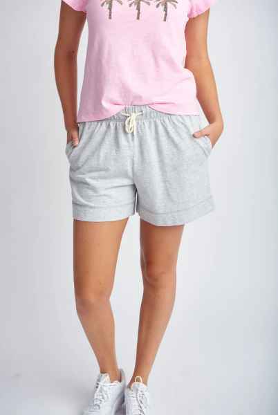 Trackie Short | Marle Grey