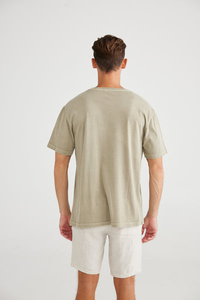 SURF TEE - KHAKI