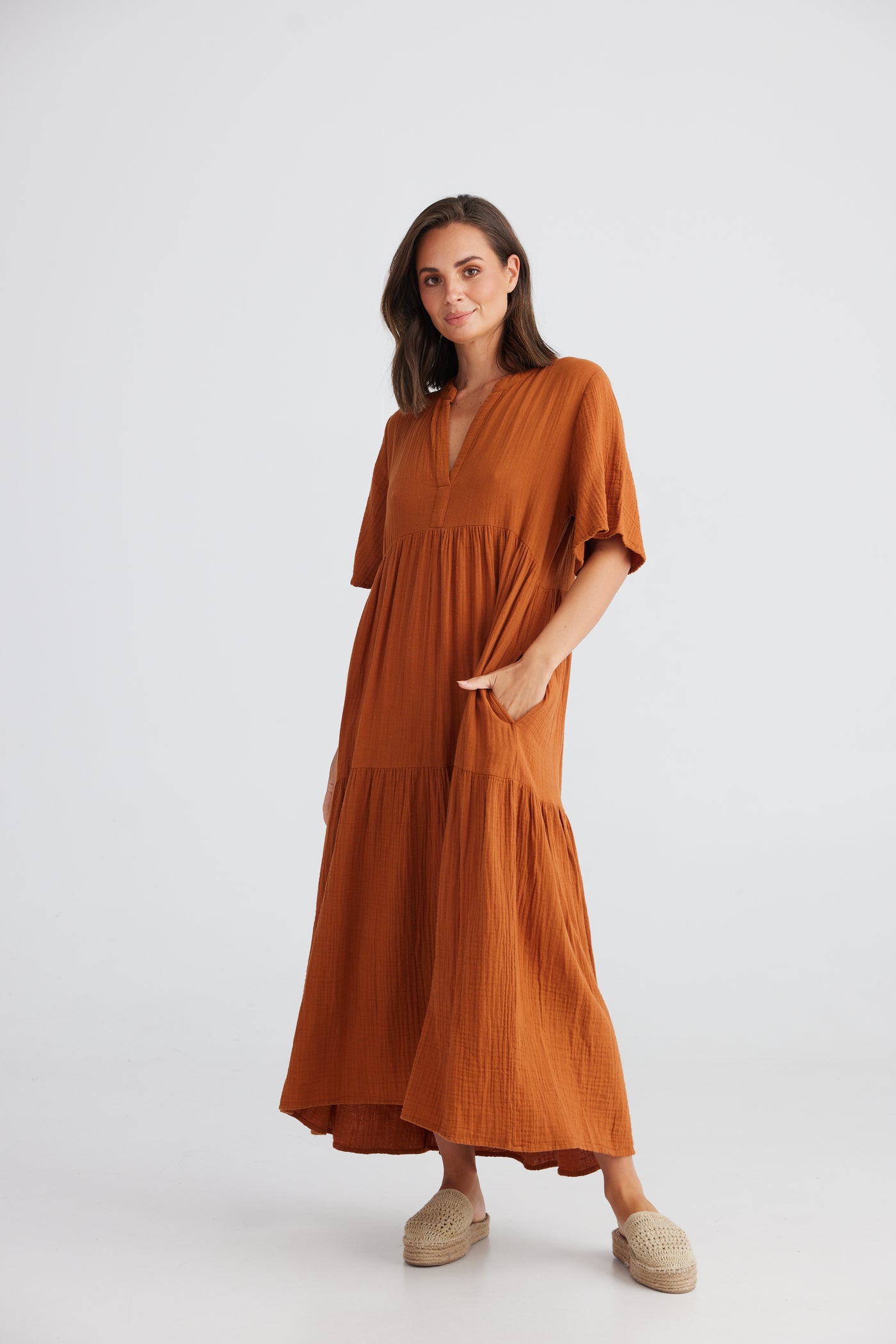 Lynwood Dress - Copper